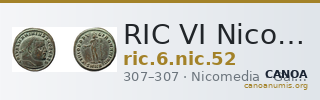 RIC VI Nicomedia 52 — CANOA