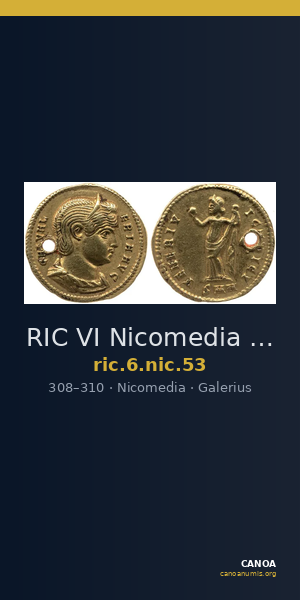 RIC VI Nicomedia 53 — CANOA