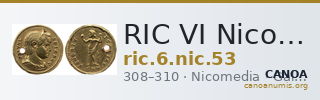 RIC VI Nicomedia 53 — CANOA