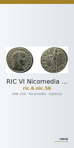 RIC VI Nicomedia 56 — CANOA