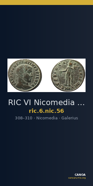 RIC VI Nicomedia 56 — CANOA