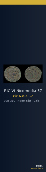 RIC VI Nicomedia 57 — CANOA