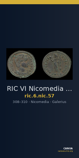 RIC VI Nicomedia 57 — CANOA