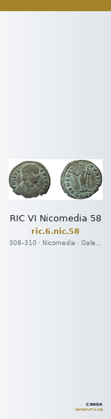 RIC VI Nicomedia 58 — CANOA
