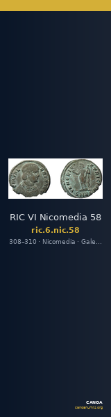 RIC VI Nicomedia 58 — CANOA