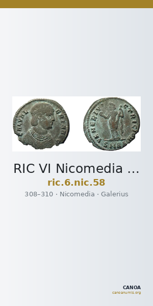 RIC VI Nicomedia 58 — CANOA