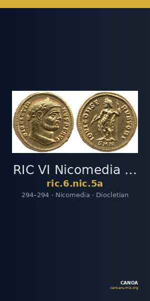 RIC VI Nicomedia 5a — CANOA