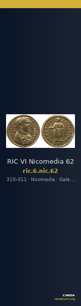 RIC VI Nicomedia 62 — CANOA