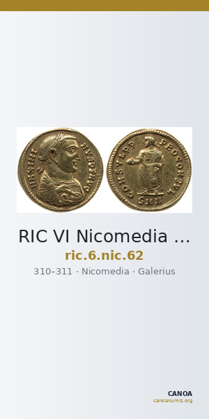 RIC VI Nicomedia 62 — CANOA