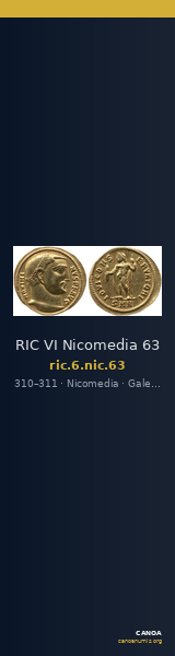 RIC VI Nicomedia 63 — CANOA