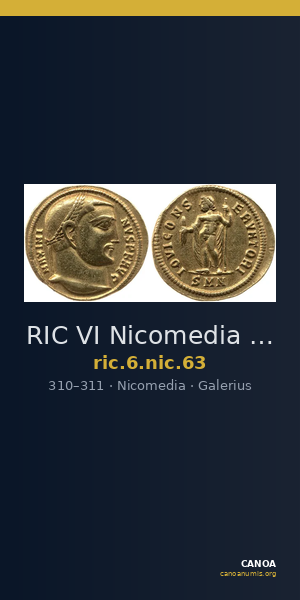 RIC VI Nicomedia 63 — CANOA