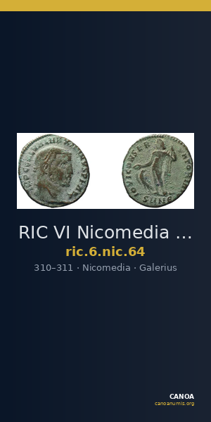 RIC VI Nicomedia 64 — CANOA