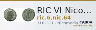 RIC VI Nicomedia 64 — CANOA