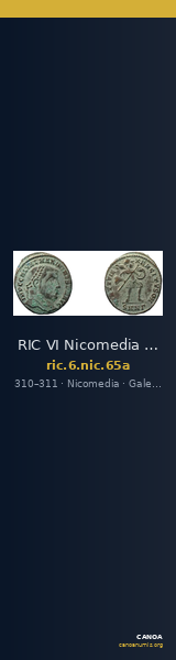 RIC VI Nicomedia 65a — CANOA