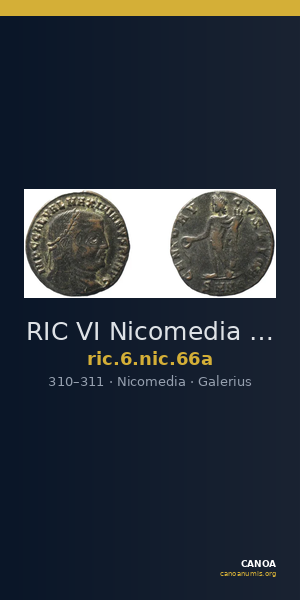 RIC VI Nicomedia 66a — CANOA