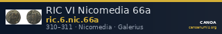 RIC VI Nicomedia 66a — CANOA