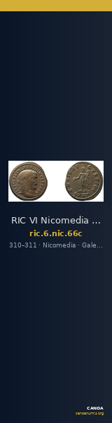 RIC VI Nicomedia 66c — CANOA