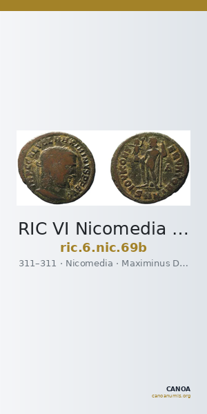 RIC VI Nicomedia 69b — CANOA