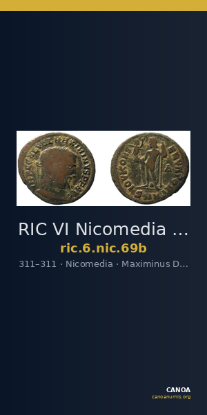 RIC VI Nicomedia 69b — CANOA
