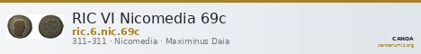 RIC VI Nicomedia 69c — CANOA