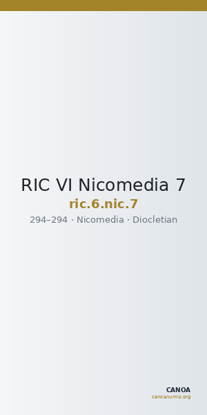 RIC VI Nicomedia 7 — CANOA