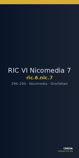 RIC VI Nicomedia 7 — CANOA
