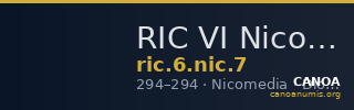 RIC VI Nicomedia 7 — CANOA