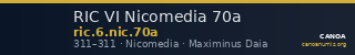 RIC VI Nicomedia 70a — CANOA