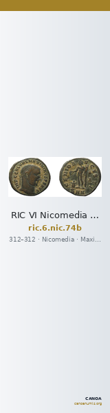 RIC VI Nicomedia 74b — CANOA