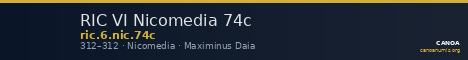 RIC VI Nicomedia 74c — CANOA