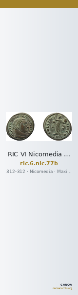RIC VI Nicomedia 77b — CANOA