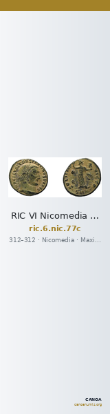 RIC VI Nicomedia 77c — CANOA