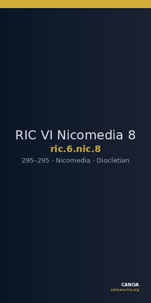 RIC VI Nicomedia 8 — CANOA