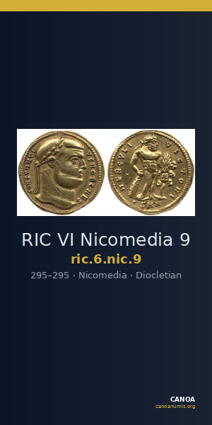 RIC VI Nicomedia 9 — CANOA