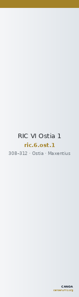 RIC VI Ostia 1 — CANOA