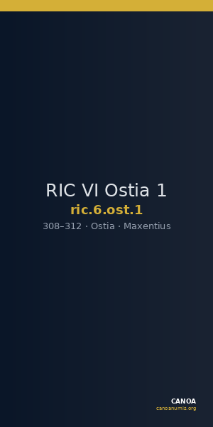 RIC VI Ostia 1 — CANOA