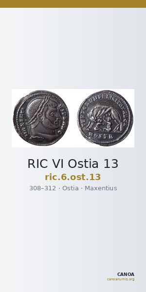RIC VI Ostia 13 — CANOA