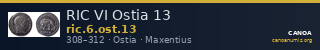 RIC VI Ostia 13 — CANOA
