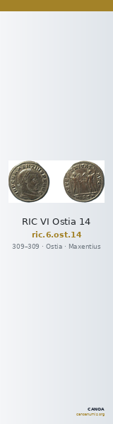 RIC VI Ostia 14 — CANOA