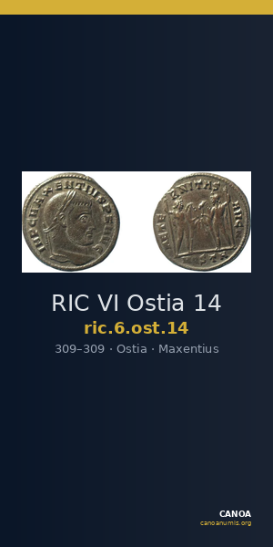 RIC VI Ostia 14 — CANOA