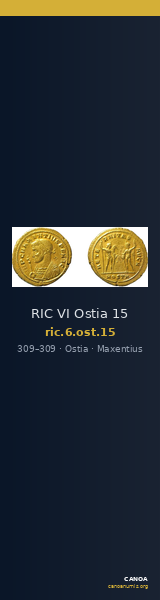RIC VI Ostia 15 — CANOA