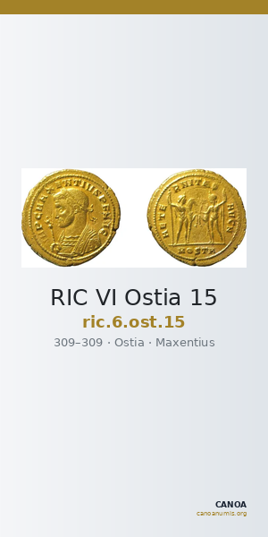RIC VI Ostia 15 — CANOA
