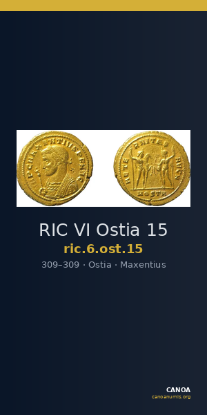 RIC VI Ostia 15 — CANOA