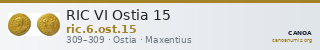 RIC VI Ostia 15 — CANOA