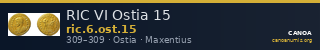 RIC VI Ostia 15 — CANOA