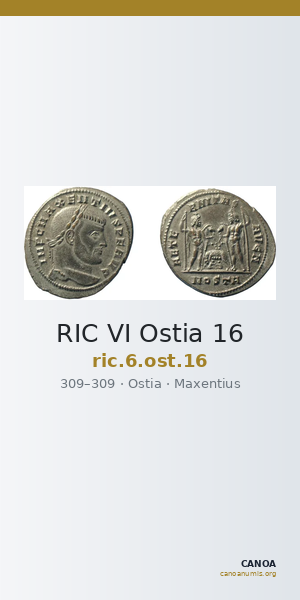 RIC VI Ostia 16 — CANOA