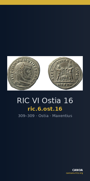 RIC VI Ostia 16 — CANOA