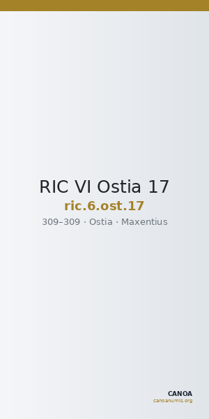 RIC VI Ostia 17 — CANOA