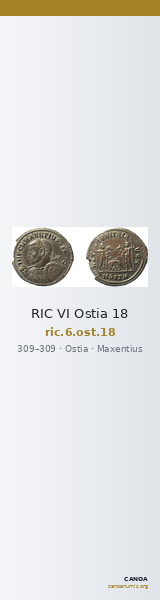 RIC VI Ostia 18 — CANOA
