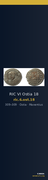 RIC VI Ostia 18 — CANOA